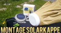 Solarkappe Montage